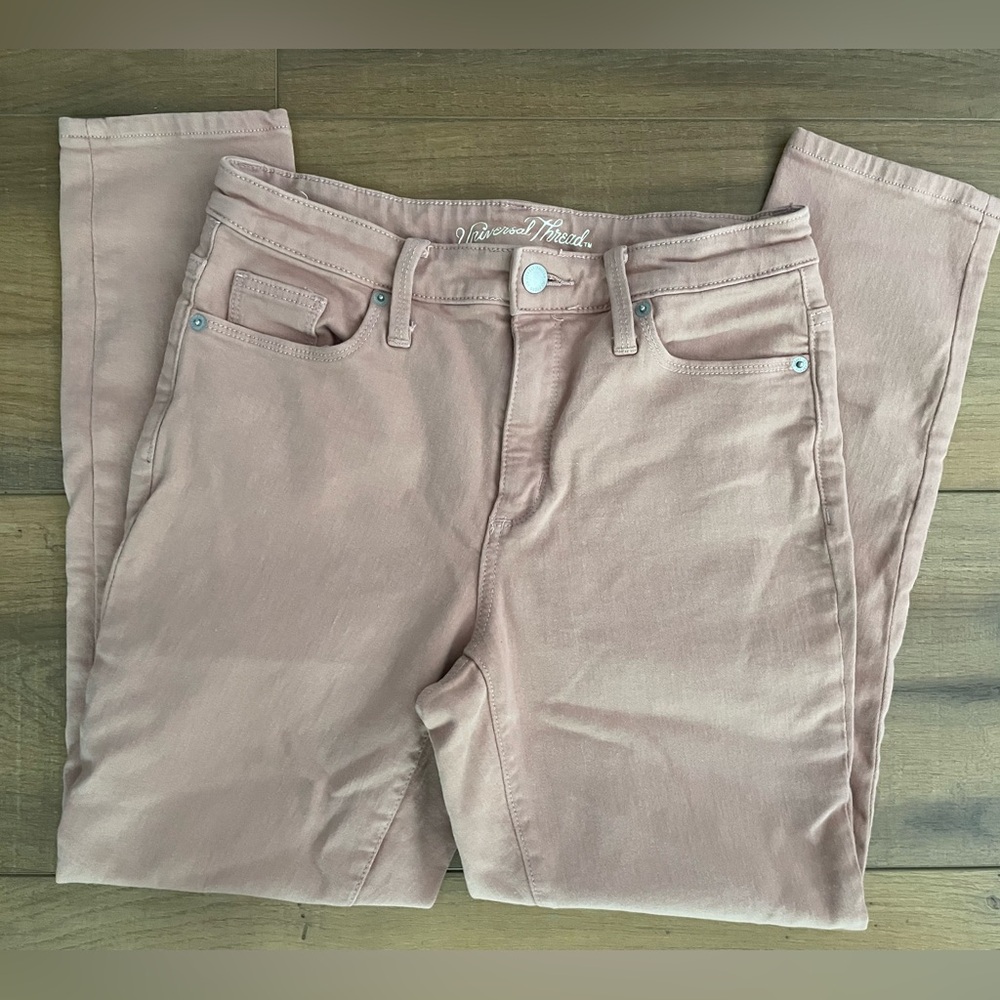 Pink jeans